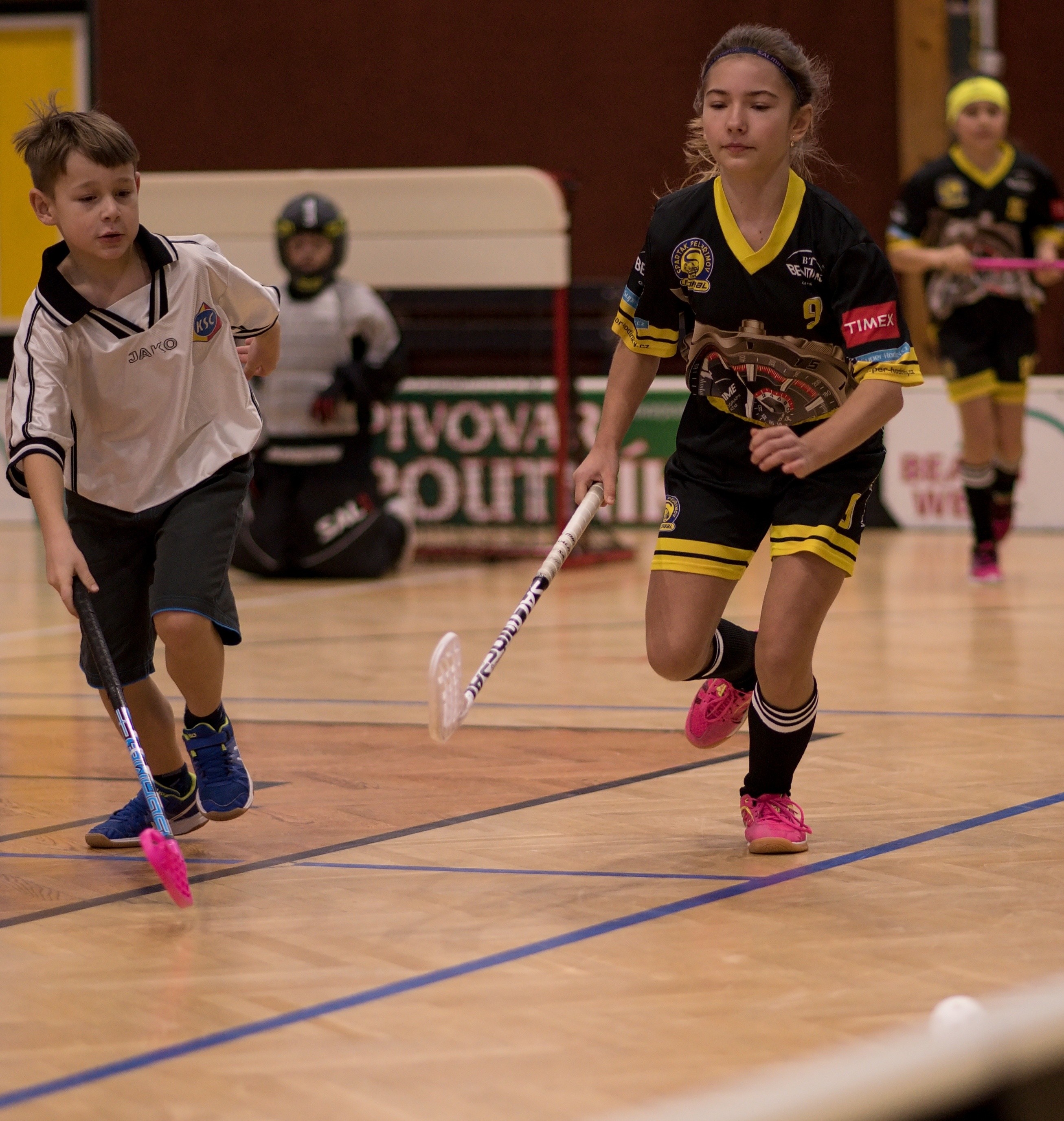 Mladší žákyně Spartak Pelhřimov